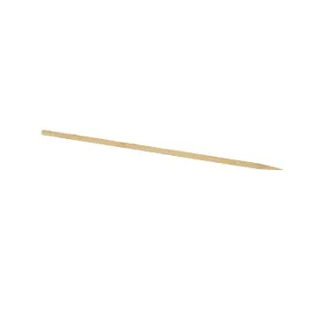 Tablecraft Skewer .118"x.118"x6" - Natural Bamboo Pack of 100 - Set of 10