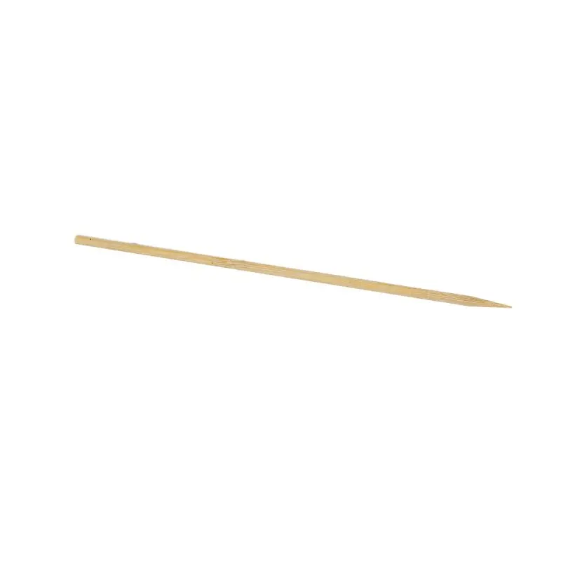 Tablecraft Skewer .118"x.118"x6" - Natural Bamboo Pack of 100 - Set of 10