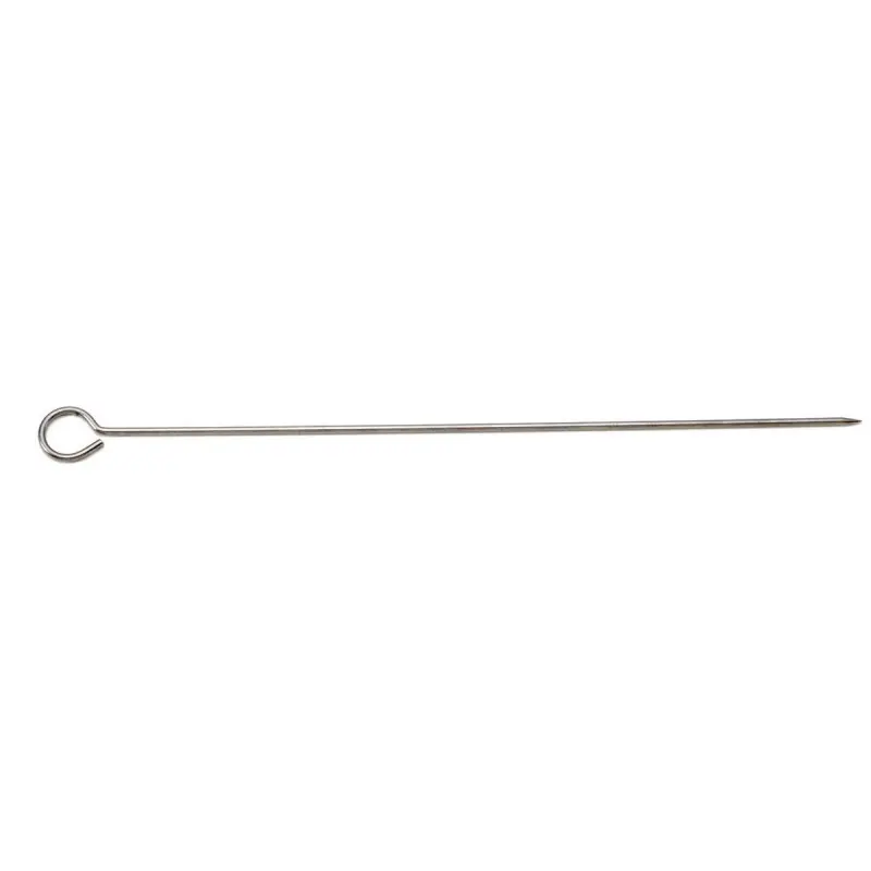 Tablecraft Oval Skewer 12"x.875"x.16" - Stainless Steel (200 Series) - Set of 60