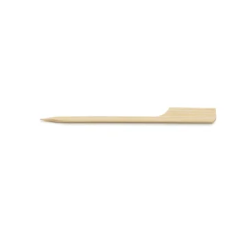 Tablecraft Paddle Picks .34375"x.09375"x3.5" - Natural Bamboo Pack of 100 - Set of 12