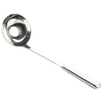 Tablecraft Holden Collection Hollow Handle Soup Ladle 4 Oz. 13"x3.625"x3" - Stainless Steel (18/0)