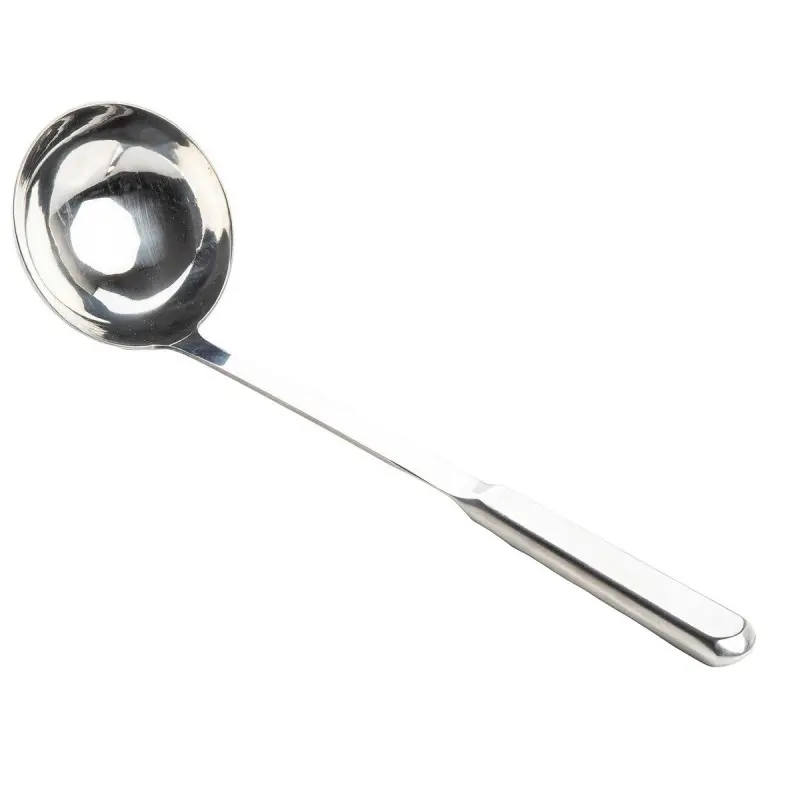 Tablecraft Holden Collection Hollow Handle Soup Ladle 4 Oz. 13"x3.625"x3" - Stainless Steel (18/0)