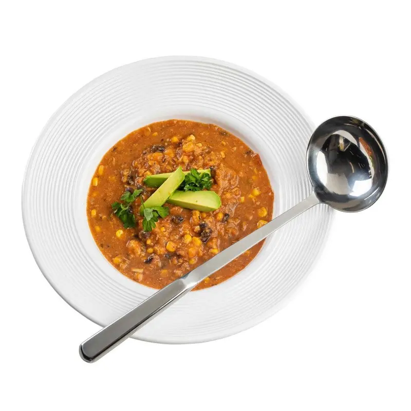 Tablecraft Holden Collection Hollow Handle Soup Ladle 4 Oz. 13"x3.625"x3" - Stainless Steel (18/0)