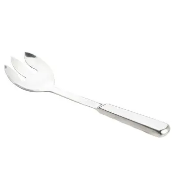 Tablecraft Holden Collection Hollow Handle Notched Spoon 11.75"x2.5"x1.25" - Stainless Steel (18/0)