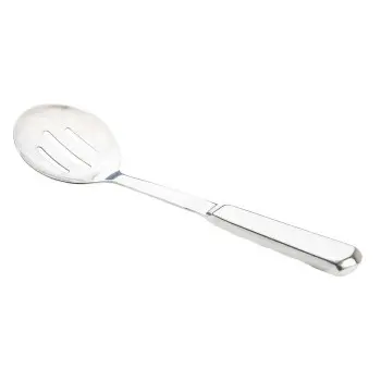 Tablecraft Holden Collection Hollow Handle Slotted Spoon 11.75"x2.5"x1" - Stainless Steel (18/0)