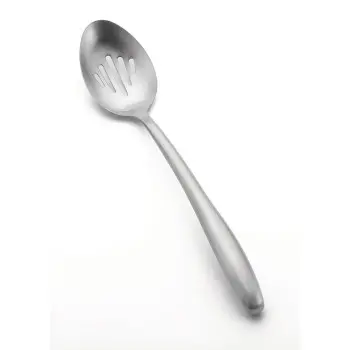 Tablecraft Dalton Collection Serving Spoon 2.75"x1.5"x13.75" - Stainless Steel (18/8)