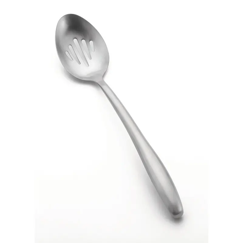 Tablecraft Dalton Collection Serving Spoon 2.75"x1.5"x13.75" - Stainless Steel (18/8)