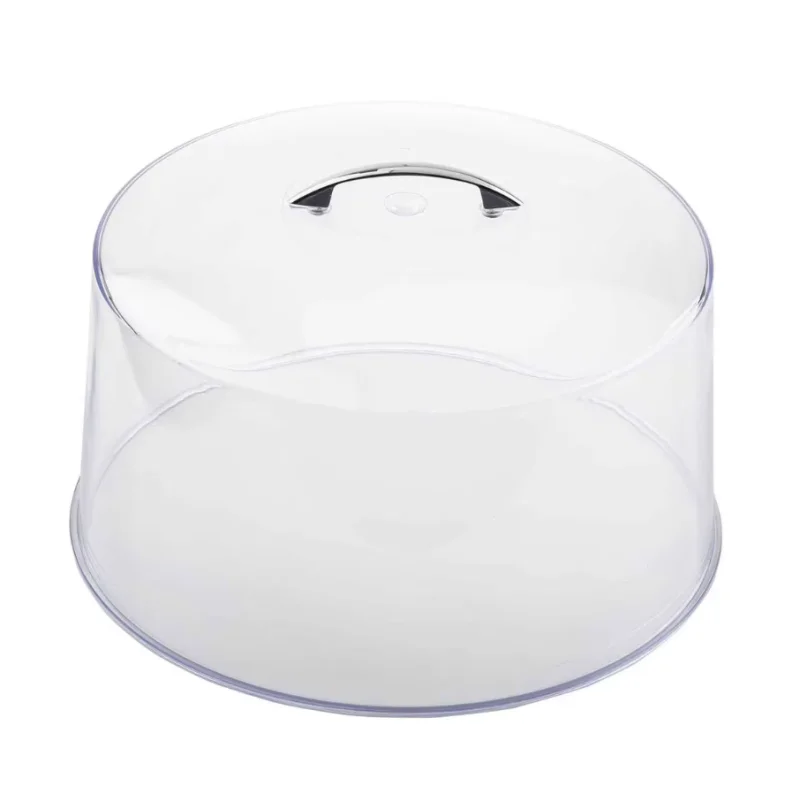 Tablecraft Cake Cover with Handle Clear 12"x12"x7.5" - Polystyrene (Generic Prime) - Set of 6