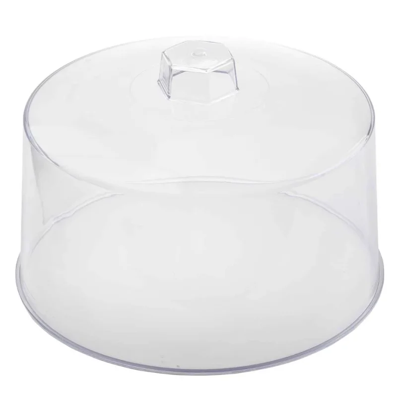 Tablecraft Cake Cover with Handle Clear 12"x12"x7.5" - Polystyrene (Generic Prime) - Set of 6 Tablecraft Cake Cover with Handle Clear 12"x12"x7.5" - Polystyrene (Generic Prime) - Set of 6