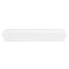 Tablecraft Rectangular Cake Plate Clear 14.75"x7.25"x1.125" - Styrene Acrylonitrile (SAN)