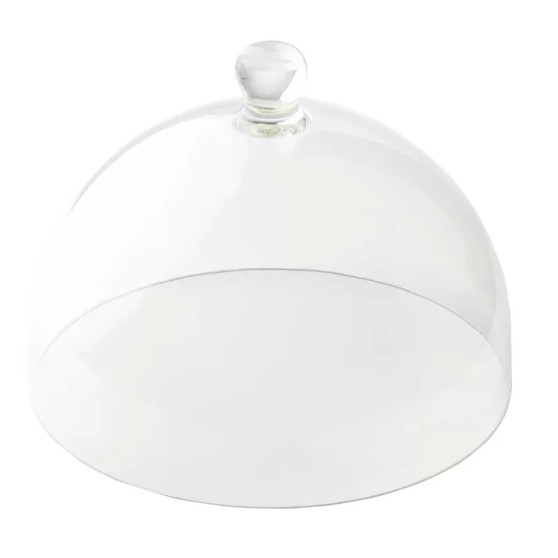 Tablecraft Round Cake Dome Clear 11.75"x11.75"x8.75" - Styrene Acrylonitrile (SAN)