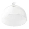 Tablecraft Round Cake Dome Clear 11.75"x11.75"x8.75" - Styrene Acrylonitrile (SAN)