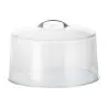 Tablecraft Cake Cover With Handle 12"x12"x7.5" - Polystyrene (Generic Prime) Assembled - Set of 6