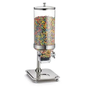 Tablecraft Cereal Dispenser 2.25 Gallon 10"x13"x26.5" - Polycarbonate (PC)