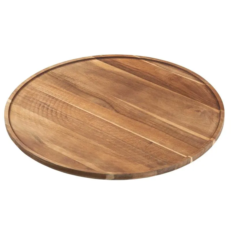 Tablecraft Lazy Susan 18"x18"x1.625" - Acacia Wood