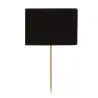 Tablecraft Chalkboard Picks 2.5"x.1875"x3.5" - Natural Bamboo Pack of 100