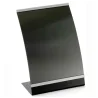 Tablecraft Curved Menu Holder Clear 11.75"x8.5"x4.5" - Acrylic Fits 8x11+ sheet