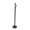 Tablecraft Card Holder Black 2.2"x2.2"x12" - Powder Coated (Over Metal - Black)