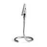 Tablecraft Round Card Holder 2"x2"x3.5" - Chrome Plated (Over Steel)