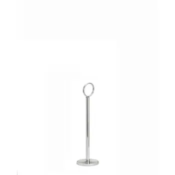 Tablecraft Card Holder 2.175"x2.175"x8.125" - Chrome Plated (Over Steel)