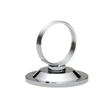 Tablecraft Card Holder 2.1875"x2.1875"x2" - Nickel Plated (Over Metal) - Set of 24