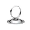 Tablecraft Card Holder 2.1875"x2.1875"x2" - Nickel Plated (Over Metal) - Set of 24
