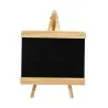 Tablecraft Tabletop Board Sign 7"x6.5"x9.5" - Wood (Paulownia) - 7 x 4.5" Chalkboard