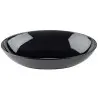Tablecraft Sierra Collection Oval Bowl 6.5 Qts Black 18"x12.5"x3.625" - Melamine