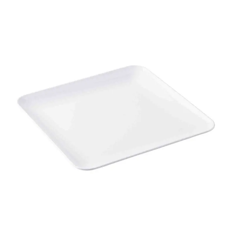 Tablecraft Sierra Collection Square Serving Platter White 14"x14"x1.25" - Melamine Tablecraft Sierra Collection Square Serving Platter White 14"x14"x1.25" - Melamine