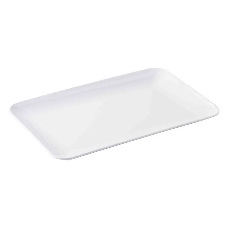 Tablecraft Sierra Collection Rectangular Serving Platter White 17"x11"x1.25" - Melamine Tablecraft Sierra Collection Rectangular Serving Platter White 17"x11"x1.25" - Melamine