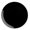 Tablecraft Sierra Collection Round Serving Platter Black 15.75"x15.75"x1.375" - Melamine