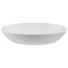 Tablecraft Sierra Collection Oval Bowl 4.5 Qts White 16"x11"x3.375" - Melamine