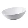 Tablecraft Sierra Collection Round Bowl 5 Qts White 13.625"x13.625"x5.5" - Melamine - NSF