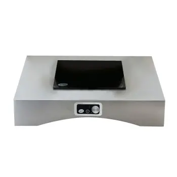 Tablecraft Single Induction Countertop Action Station 25"x22"x5" Includes Induction Countertop Shroud (CW40198)