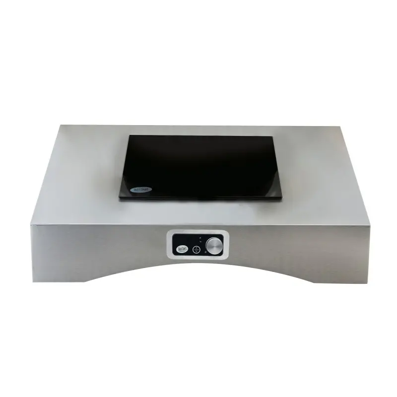 Tablecraft Single Induction Countertop Action Station 25"x22"x5" Includes Induction Countertop Shroud (CW40198)