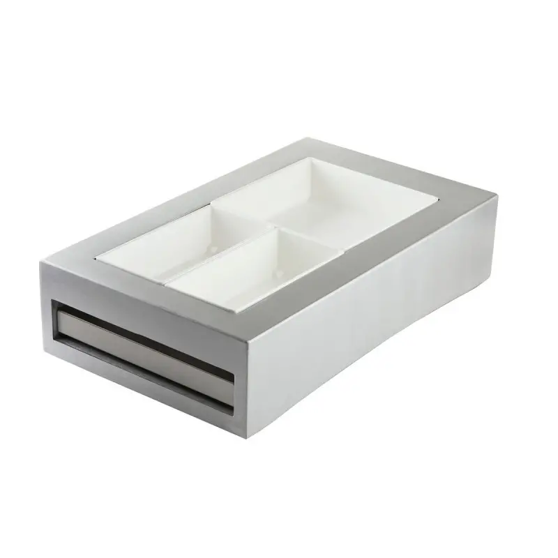 Tablecraft Single Induction Countertop Action Station 25"x22"x5" Includes Induction Countertop Shroud (CW40198)