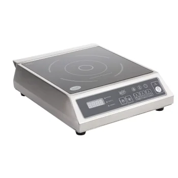 Tablecraft Electric Induction Portable Cooktop 1800W (120 Volts) Oz. 13.25"x16.5"x4.25" - Glass (Schott) - NSF