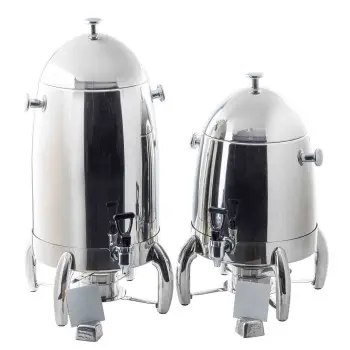 Tablecraft Coffee Urn 5 Gallon 13.75"x12.25"x24.5" - Stainless Steel