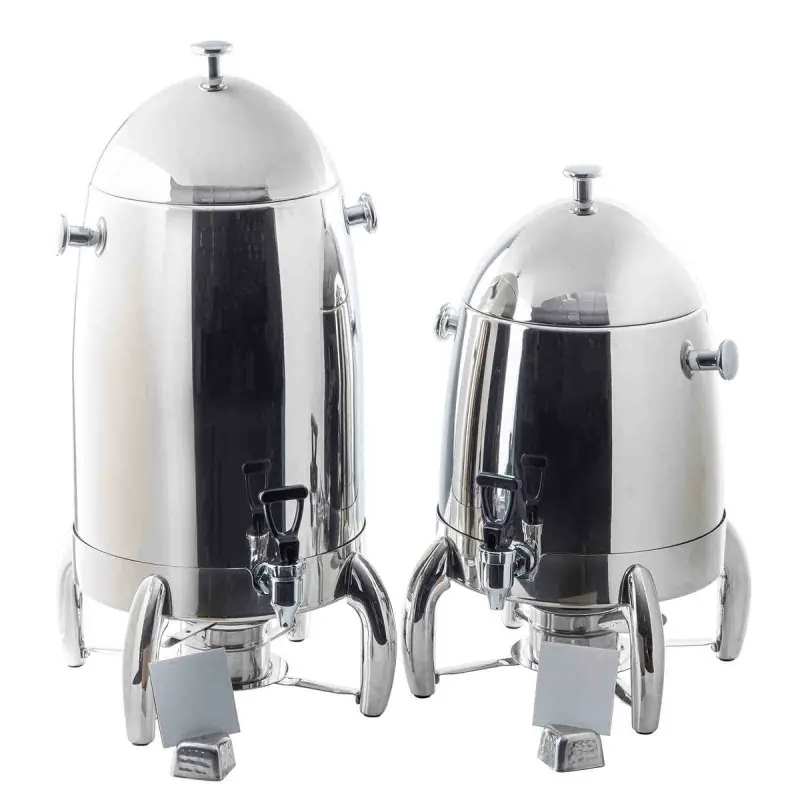 Tablecraft Coffee Urn 5 Gallon 13.75"x12.25"x24.5" - Stainless Steel