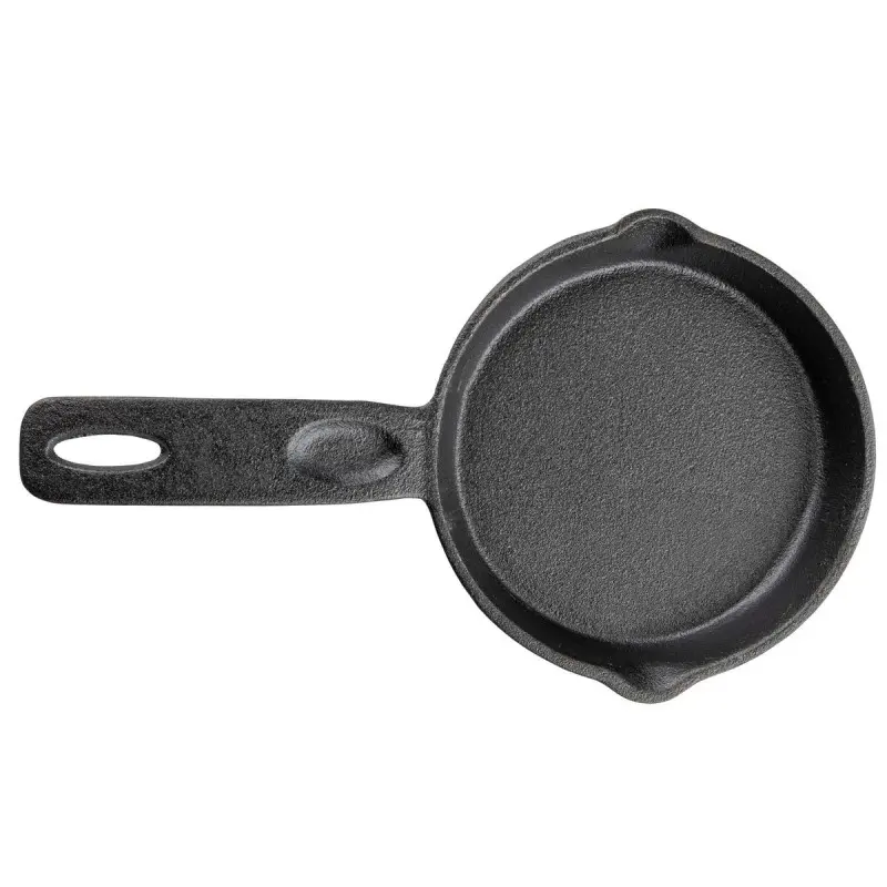 Tablecraft Cast Iron Cookware Round Mini Skillet 8 Oz. 10.375"x6.125"x1.25" - Cast Iron