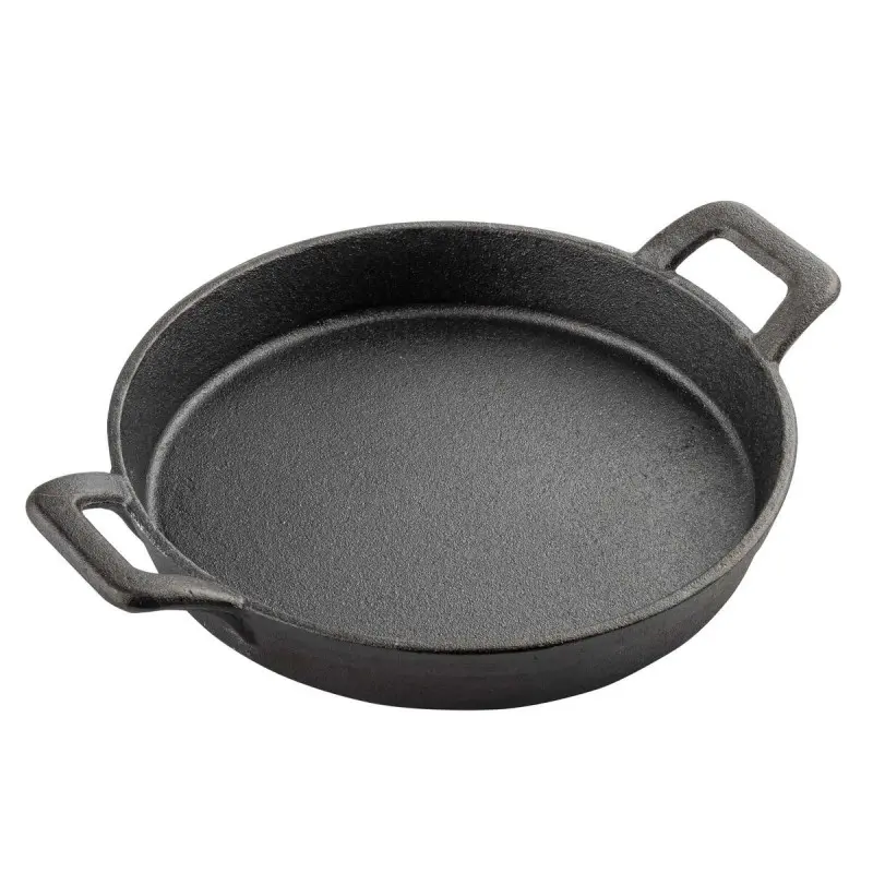 Tablecraft Cast Iron Cookware Round Server 28 Oz. 9"x7.25"x2.375" - Cast Iron