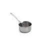 Tablecraft Tri-Ply Cookware Round Mini Sauce Pan 5 Oz. 7.37"x3.25"x2.5" - Stainless Steel (18/8) - NSF
