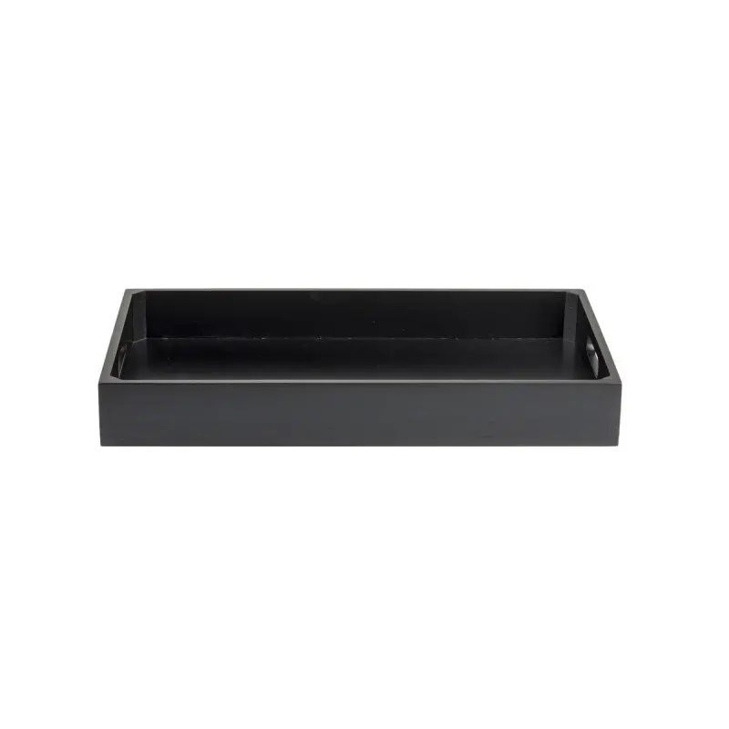 Tablecraft Gastronorm Full Size Crate Black 20.875"x12.75"x2.75" - Wood (Rubberwood)