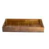 Tablecraft Gastronorm Full Size Crate - Solid Bottom 20.875"x12.75"x2.75" - Acacia Wood