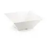 Tablecraft Frostone Collection Square Bowl 13.5 Qts White 15.75"x15.75"x5.75" - Melamine - NSF