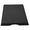 Tablecraft Frostone Slate Collection Rectangular Serving Tray Black 21"x12.875"x1.125" - Melamine