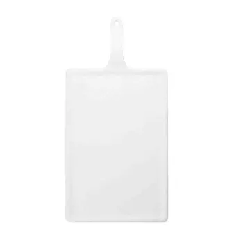 Tablecraft Frostone Slate Collection Rectangular Serving Paddle White 20.5"x8"x.875" - Melamine
