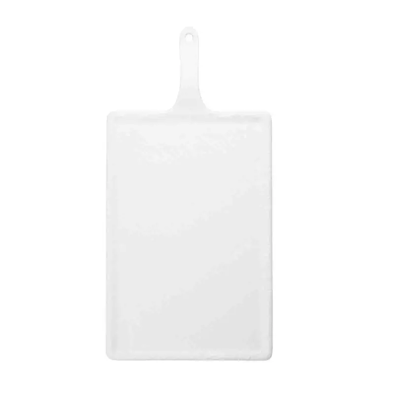 Tablecraft Frostone Slate Collection Rectangular Serving Paddle White 20.5"x8"x.875" - Melamine