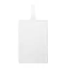 Tablecraft Frostone Slate Collection Rectangular Serving Paddle White 20.5"x8"x.875" - Melamine