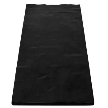 Tablecraft Frostone Slate Collection Rectangular Serving Tray Black 20.875"x6.25"x.3125" - Melamine